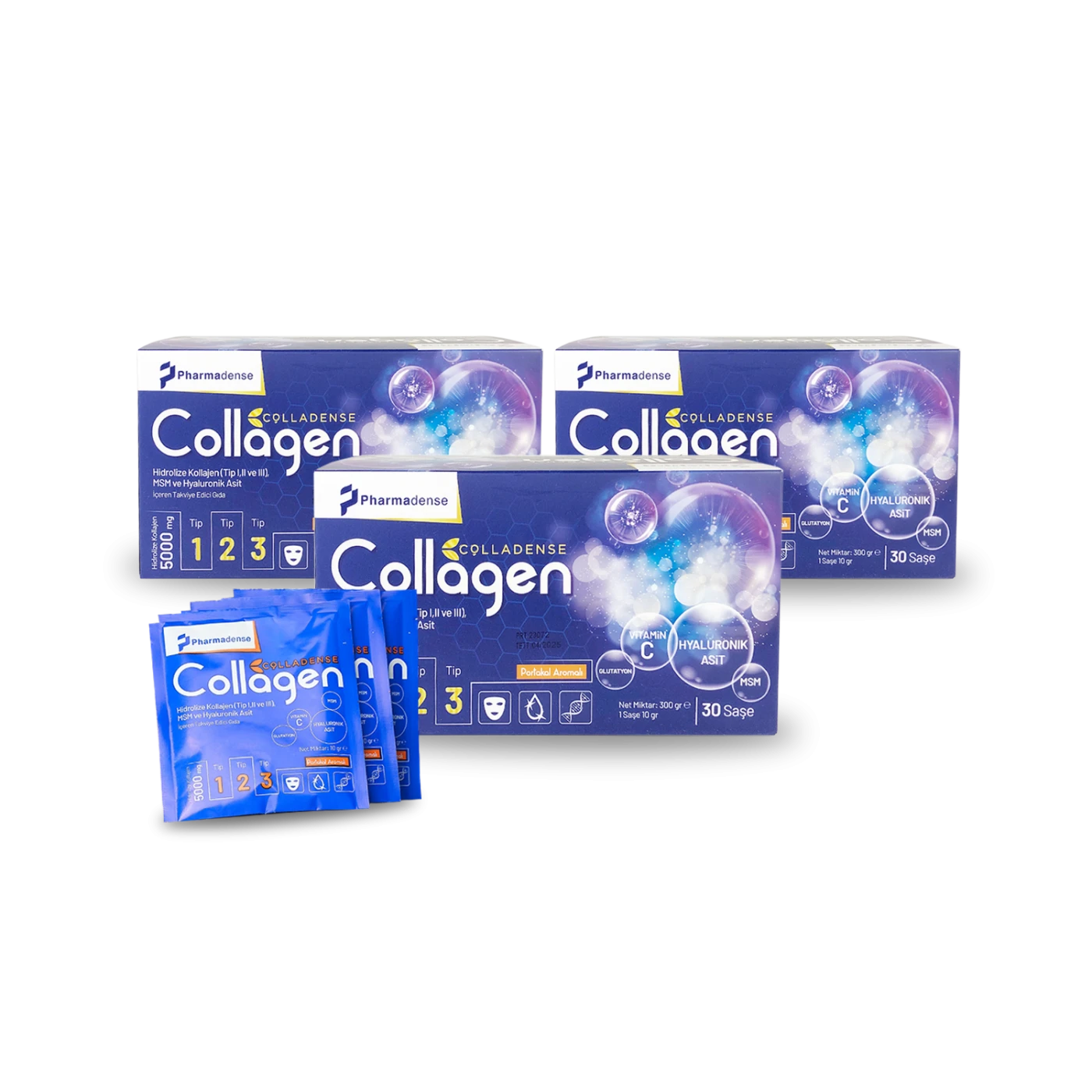 COLLADENSE COLLAGEN Takviye Edici Gıda 3'lü Paket